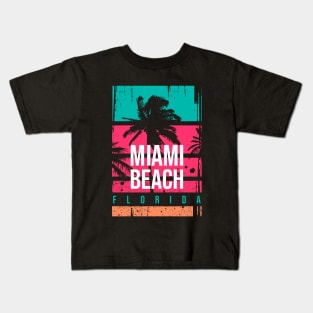 Miami Beach Kids T-Shirt